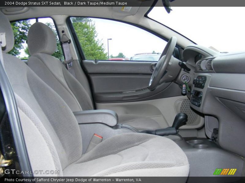 Black / Dark Taupe/Medium Taupe 2004 Dodge Stratus SXT Sedan