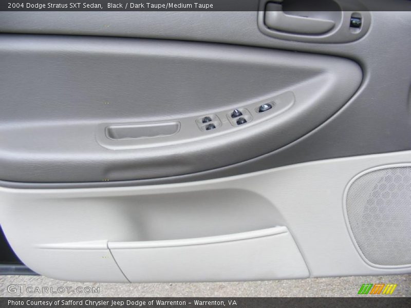 Black / Dark Taupe/Medium Taupe 2004 Dodge Stratus SXT Sedan