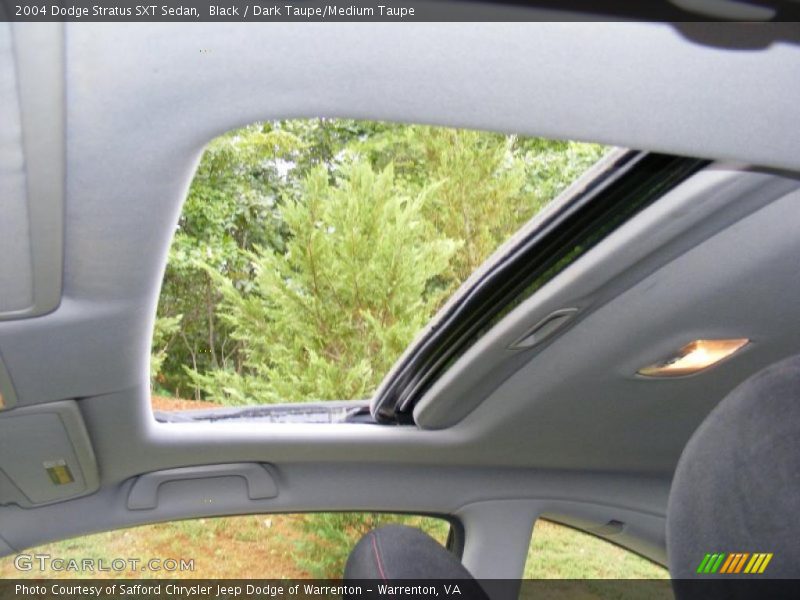 Black / Dark Taupe/Medium Taupe 2004 Dodge Stratus SXT Sedan