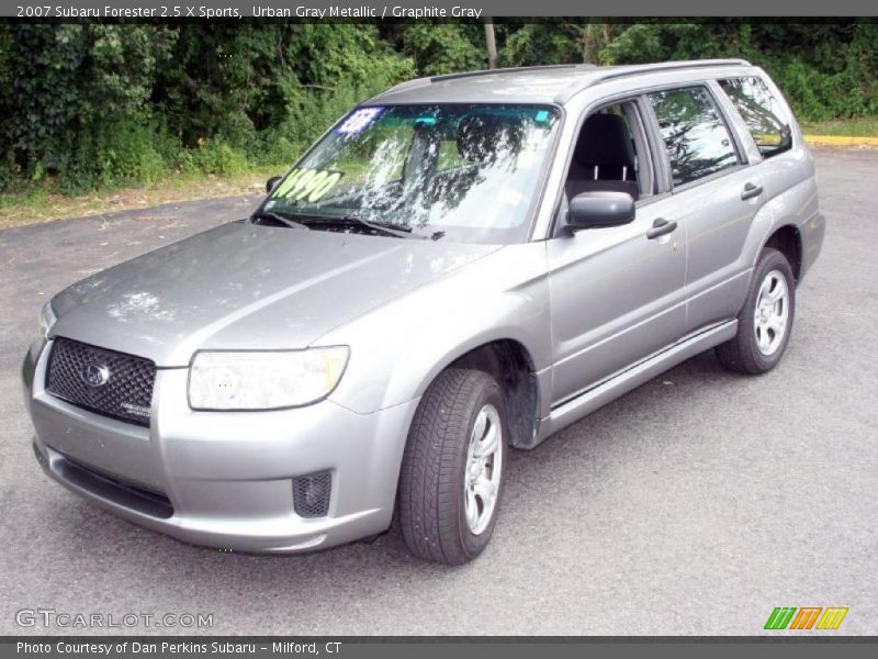 Urban Gray Metallic / Graphite Gray 2007 Subaru Forester 2.5 X Sports