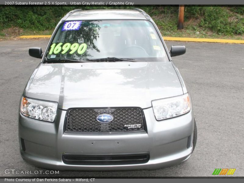 Urban Gray Metallic / Graphite Gray 2007 Subaru Forester 2.5 X Sports