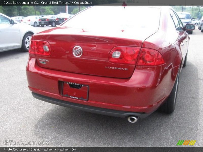 Crystal Red Tintcoat / Cocoa/Shale 2011 Buick Lucerne CX