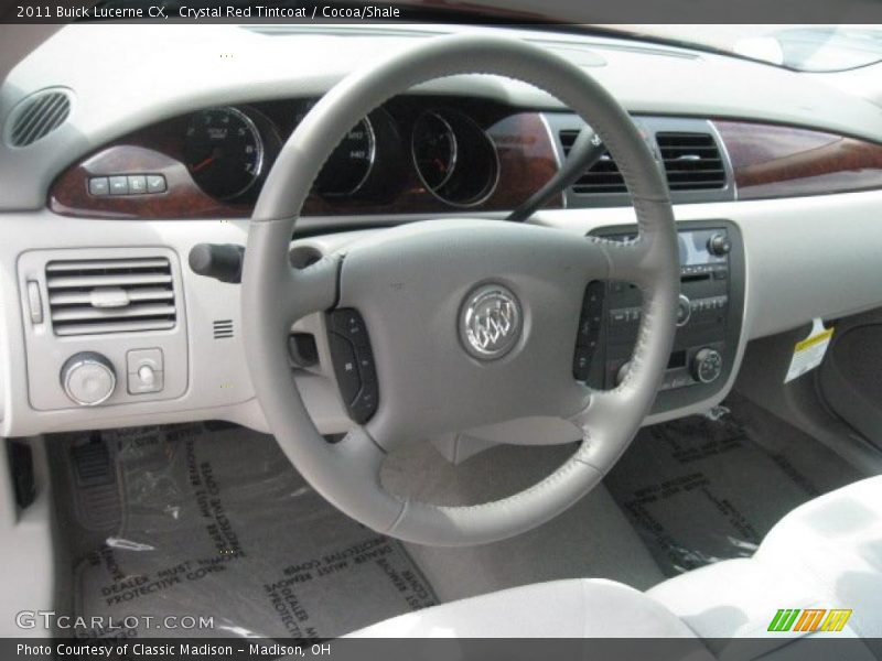 Crystal Red Tintcoat / Cocoa/Shale 2011 Buick Lucerne CX