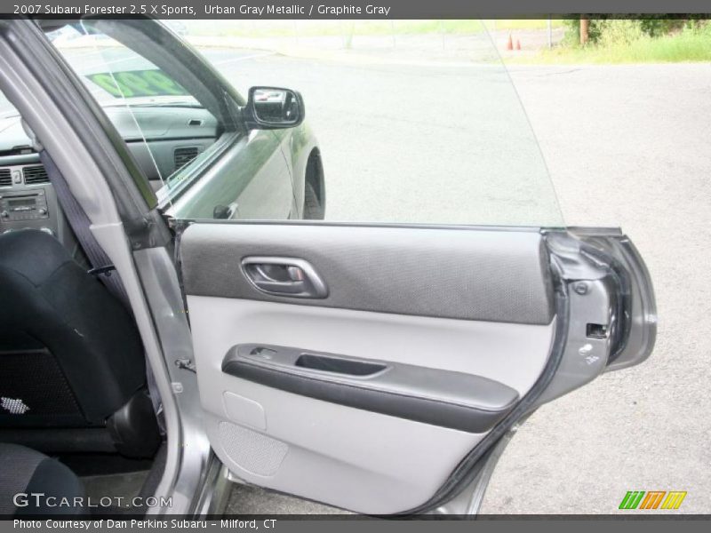 Urban Gray Metallic / Graphite Gray 2007 Subaru Forester 2.5 X Sports