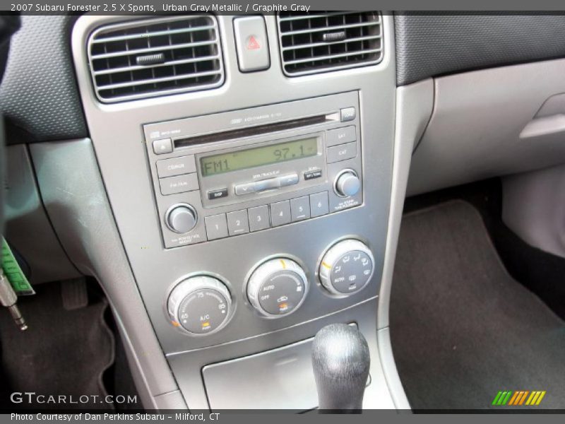 Urban Gray Metallic / Graphite Gray 2007 Subaru Forester 2.5 X Sports