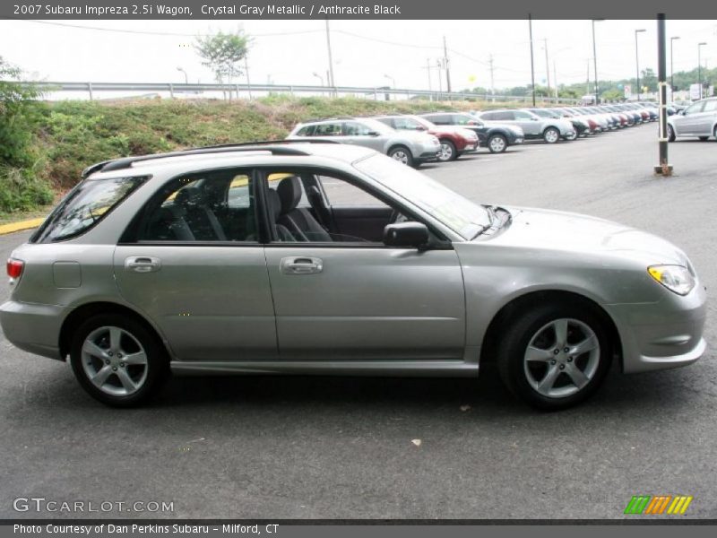 Crystal Gray Metallic / Anthracite Black 2007 Subaru Impreza 2.5i Wagon