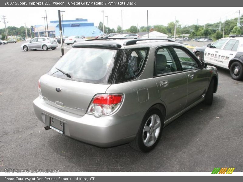 Crystal Gray Metallic / Anthracite Black 2007 Subaru Impreza 2.5i Wagon