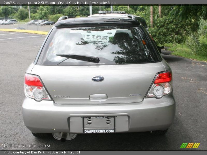 Crystal Gray Metallic / Anthracite Black 2007 Subaru Impreza 2.5i Wagon