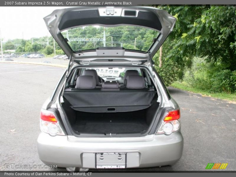 Crystal Gray Metallic / Anthracite Black 2007 Subaru Impreza 2.5i Wagon