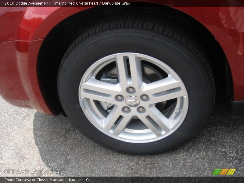 Inferno Red Crystal Pearl / Dark Slate Gray 2010 Dodge Avenger R/T