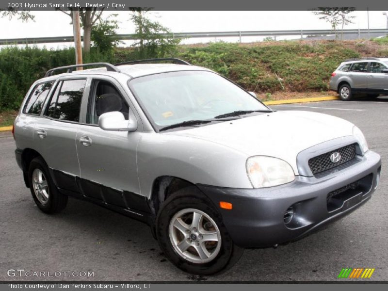 Pewter / Gray 2003 Hyundai Santa Fe I4