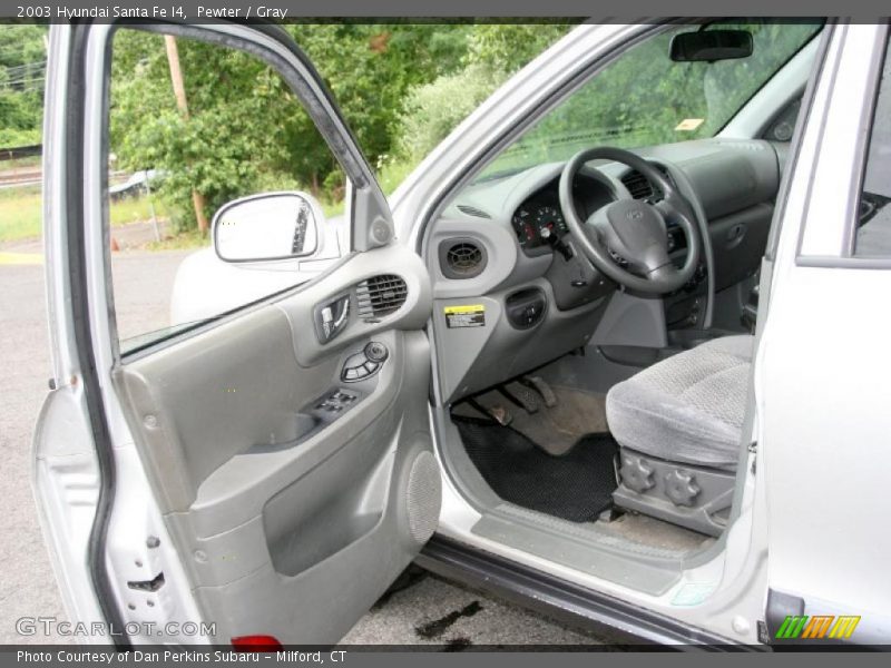 Pewter / Gray 2003 Hyundai Santa Fe I4