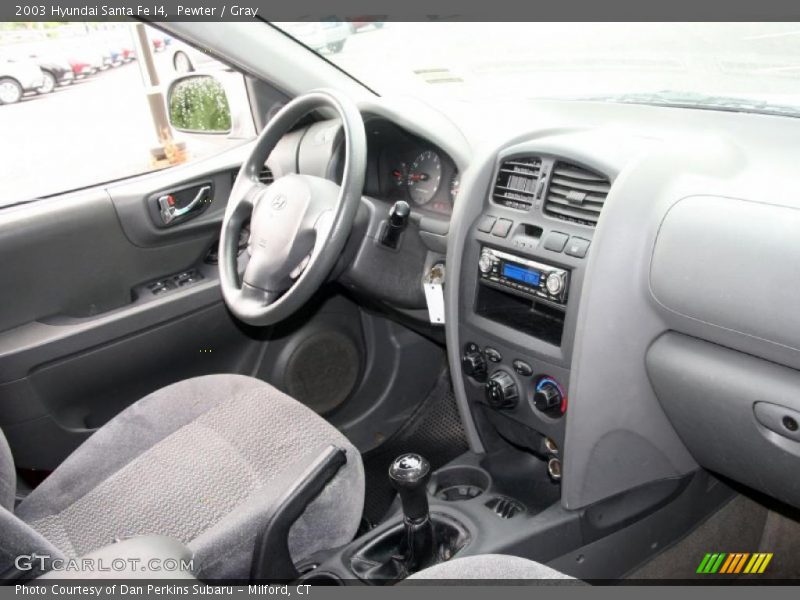 Pewter / Gray 2003 Hyundai Santa Fe I4