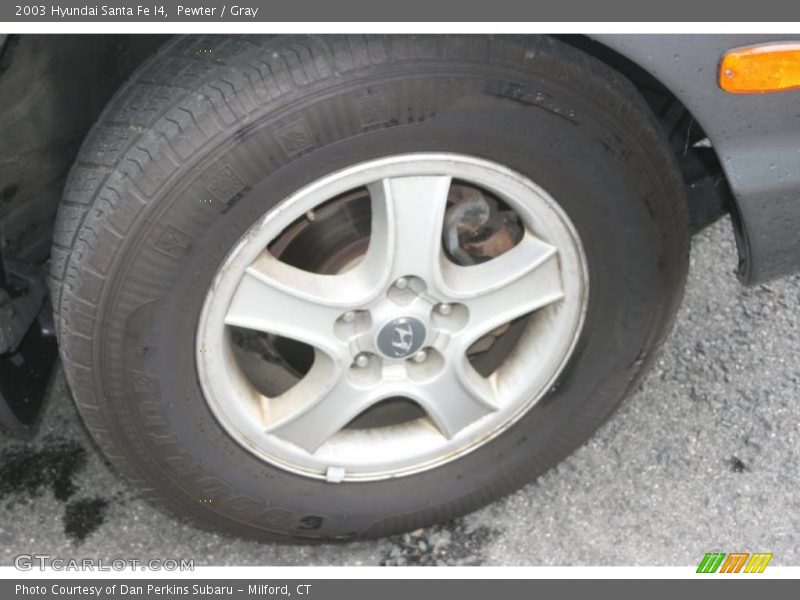Pewter / Gray 2003 Hyundai Santa Fe I4