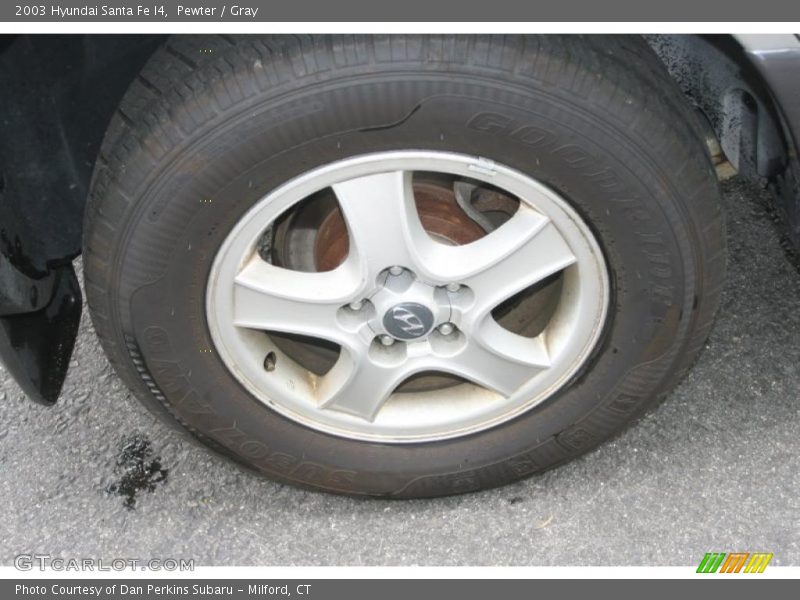 Pewter / Gray 2003 Hyundai Santa Fe I4