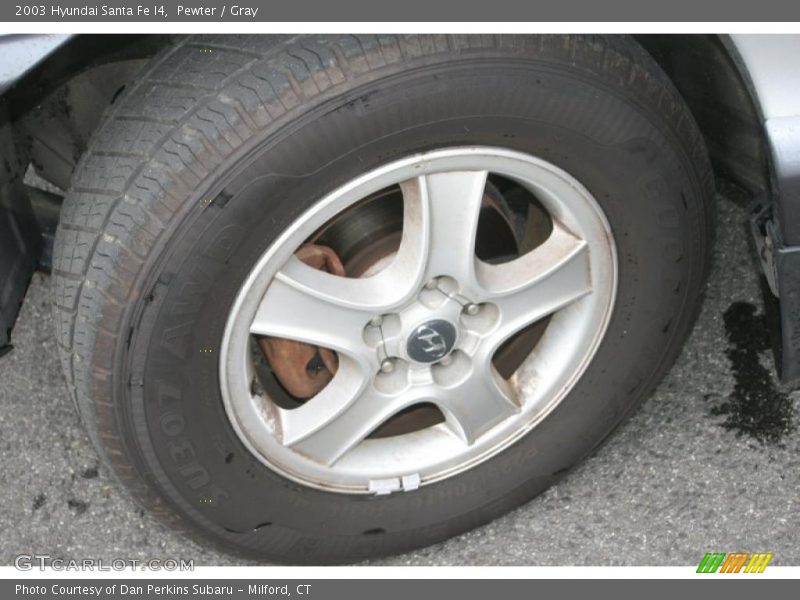Pewter / Gray 2003 Hyundai Santa Fe I4