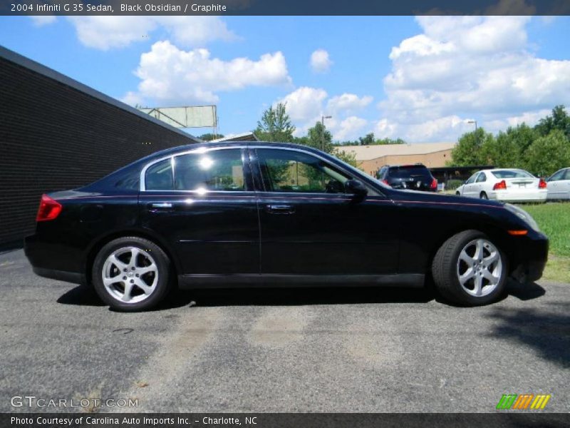 Black Obsidian / Graphite 2004 Infiniti G 35 Sedan