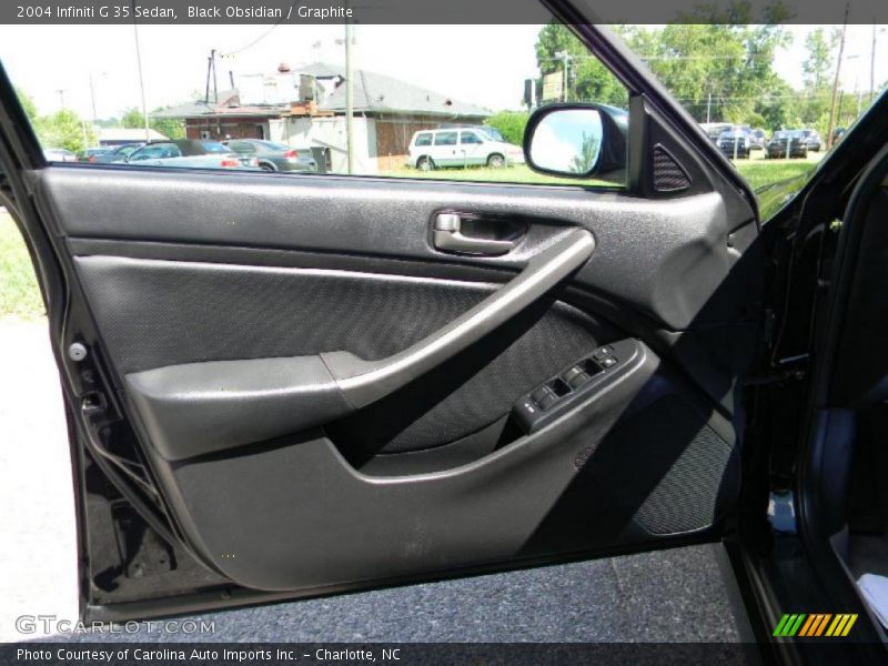 Black Obsidian / Graphite 2004 Infiniti G 35 Sedan