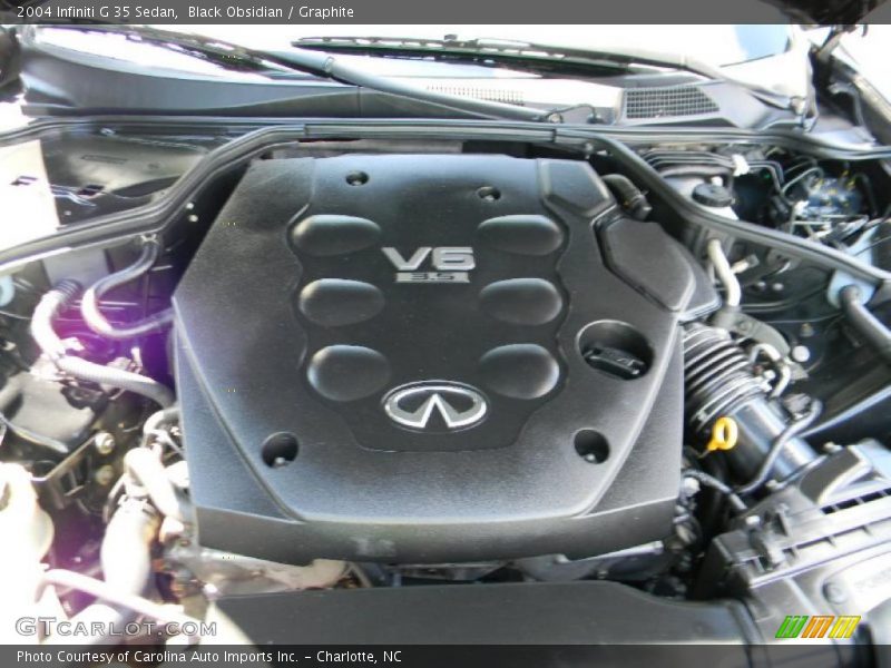 Black Obsidian / Graphite 2004 Infiniti G 35 Sedan