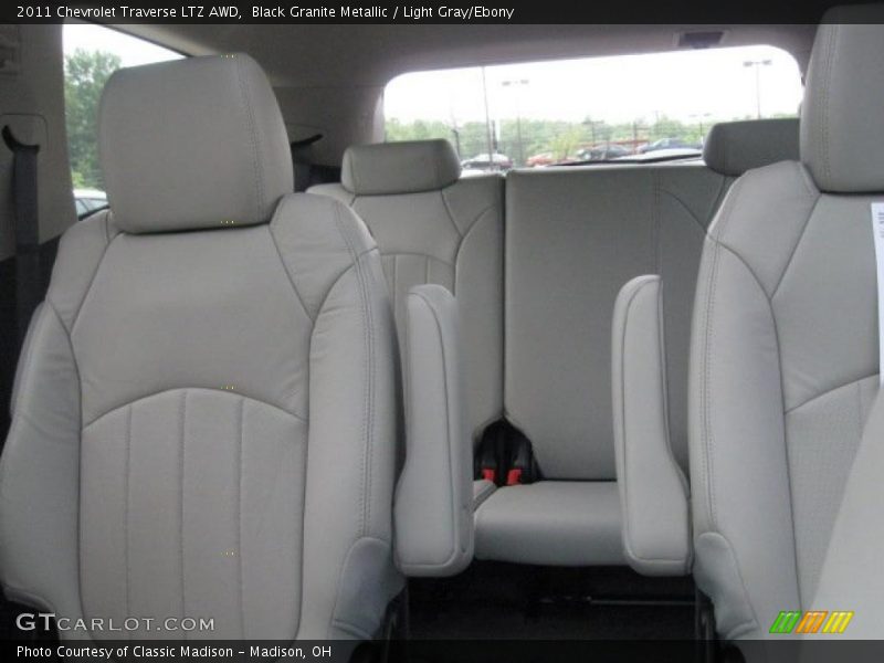 Black Granite Metallic / Light Gray/Ebony 2011 Chevrolet Traverse LTZ AWD