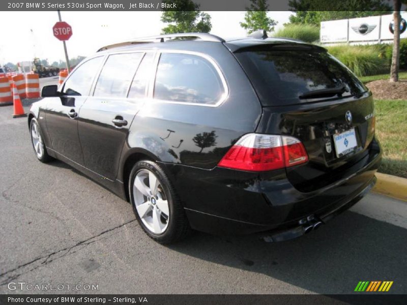 Jet Black / Black 2007 BMW 5 Series 530xi Sport Wagon