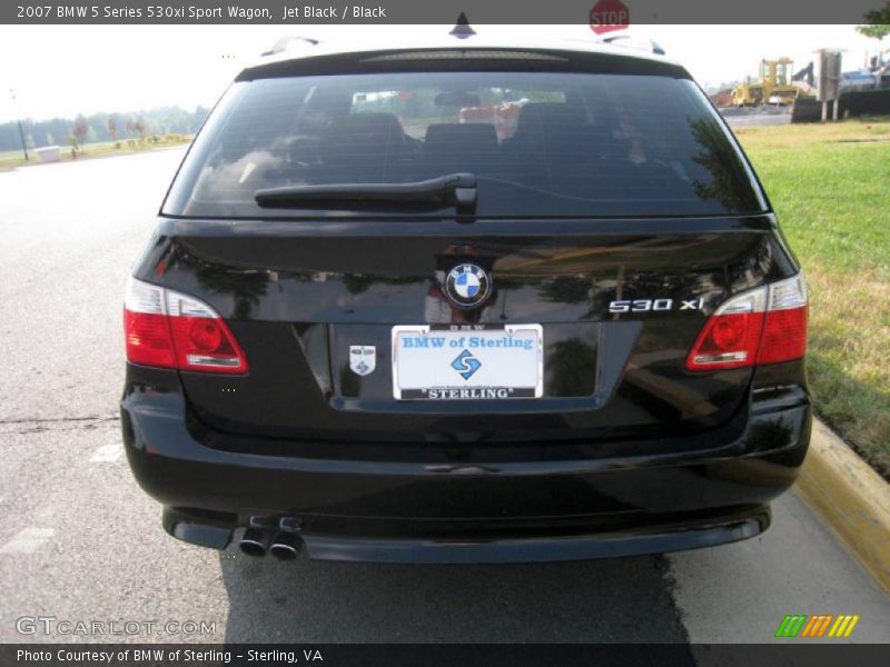 Jet Black / Black 2007 BMW 5 Series 530xi Sport Wagon