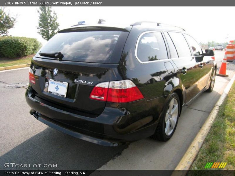 Jet Black / Black 2007 BMW 5 Series 530xi Sport Wagon