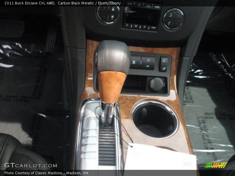 Carbon Black Metallic / Ebony/Ebony 2011 Buick Enclave CXL AWD