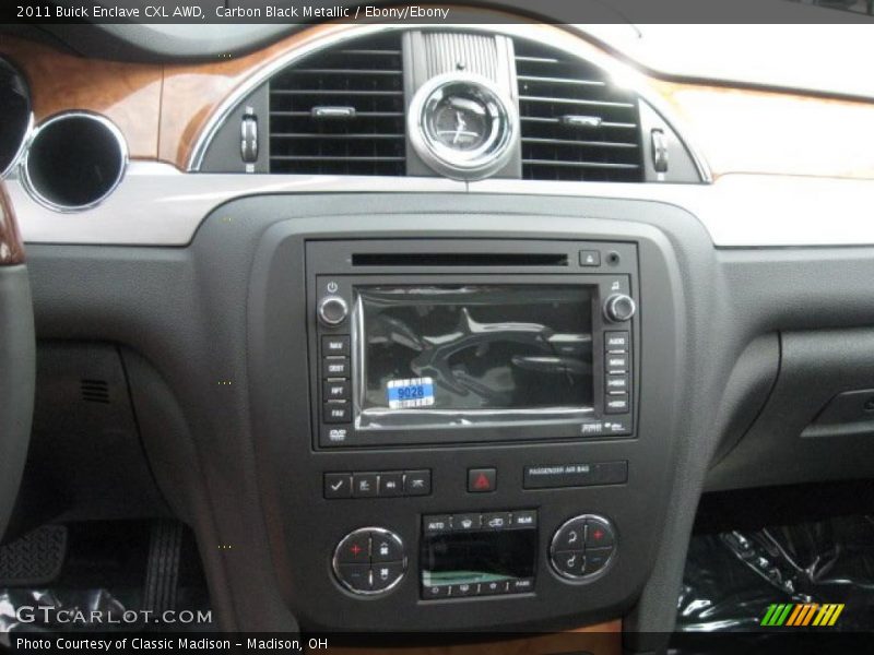 Carbon Black Metallic / Ebony/Ebony 2011 Buick Enclave CXL AWD