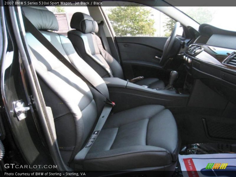 Jet Black / Black 2007 BMW 5 Series 530xi Sport Wagon