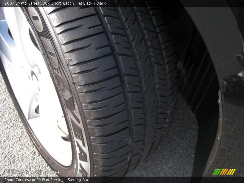 Jet Black / Black 2007 BMW 5 Series 530xi Sport Wagon