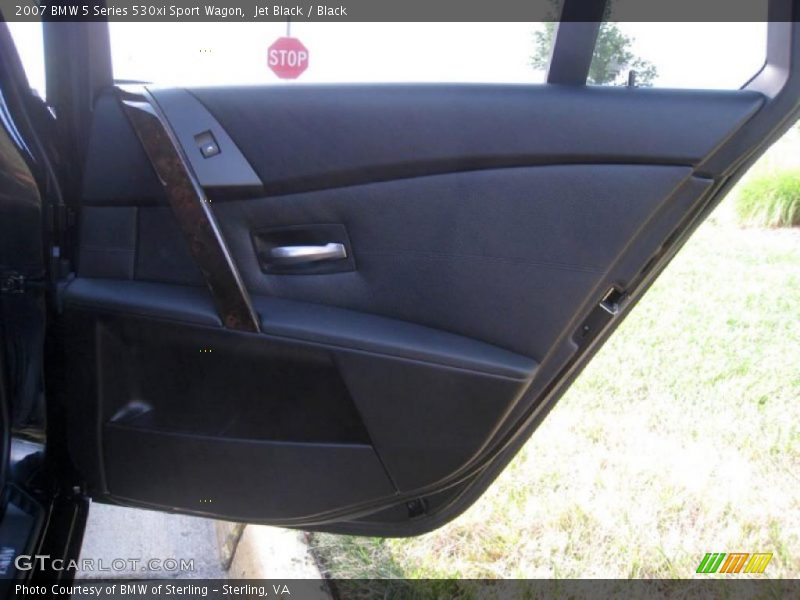 Jet Black / Black 2007 BMW 5 Series 530xi Sport Wagon