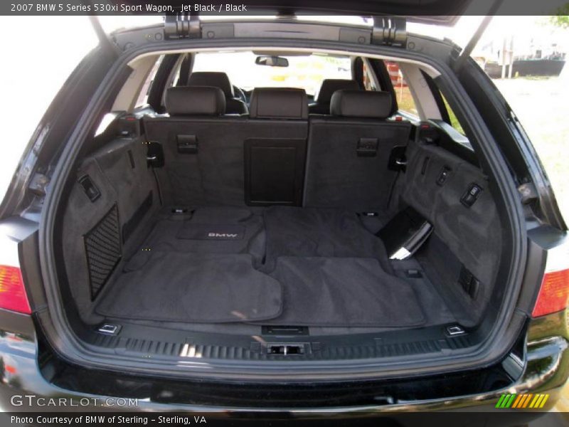 Jet Black / Black 2007 BMW 5 Series 530xi Sport Wagon