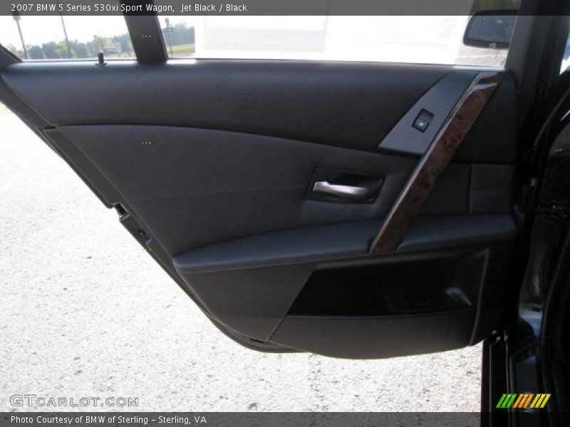 Jet Black / Black 2007 BMW 5 Series 530xi Sport Wagon