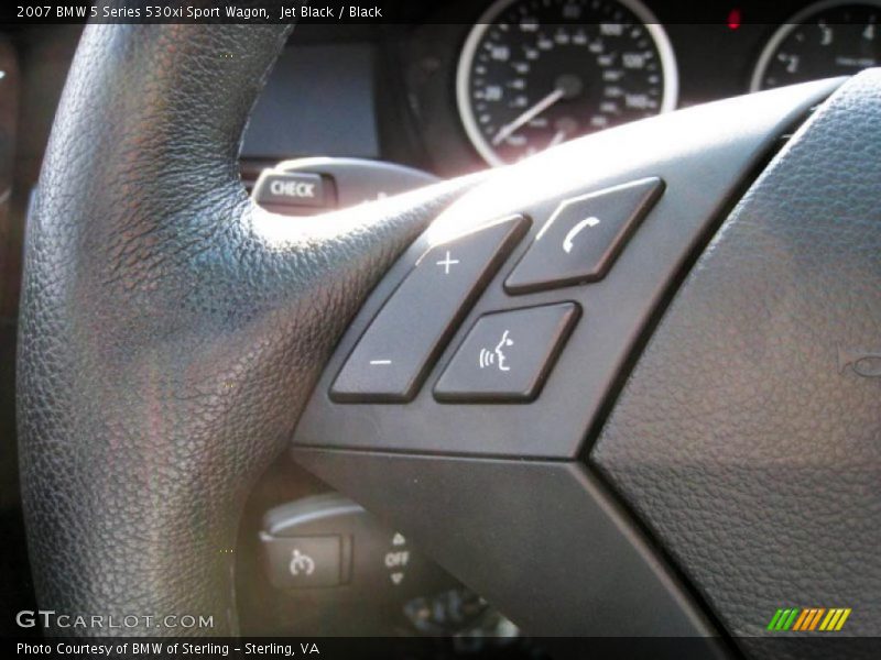Jet Black / Black 2007 BMW 5 Series 530xi Sport Wagon