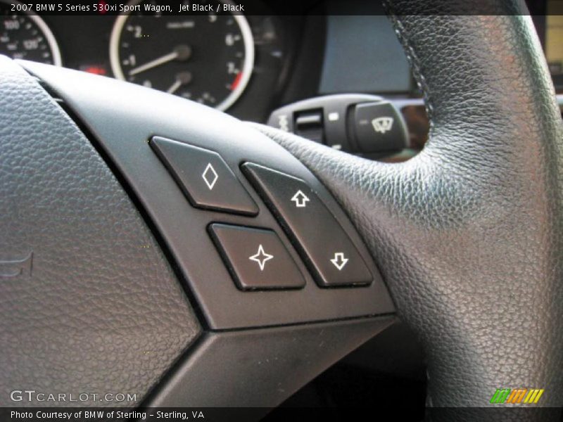 Jet Black / Black 2007 BMW 5 Series 530xi Sport Wagon