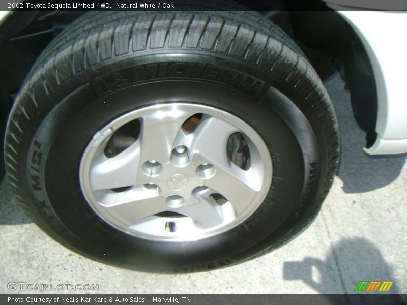 Natural White / Oak 2002 Toyota Sequoia Limited 4WD