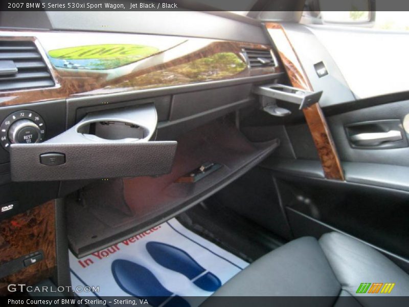 Jet Black / Black 2007 BMW 5 Series 530xi Sport Wagon