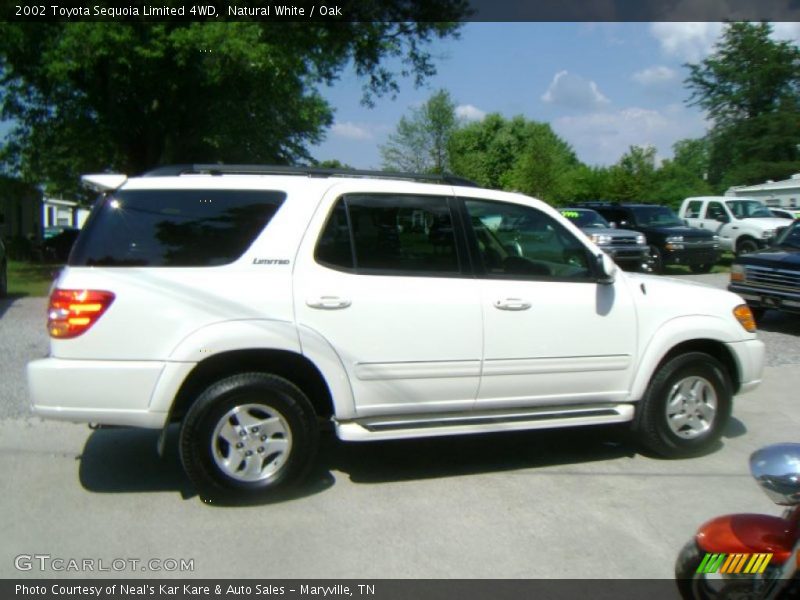 Natural White / Oak 2002 Toyota Sequoia Limited 4WD