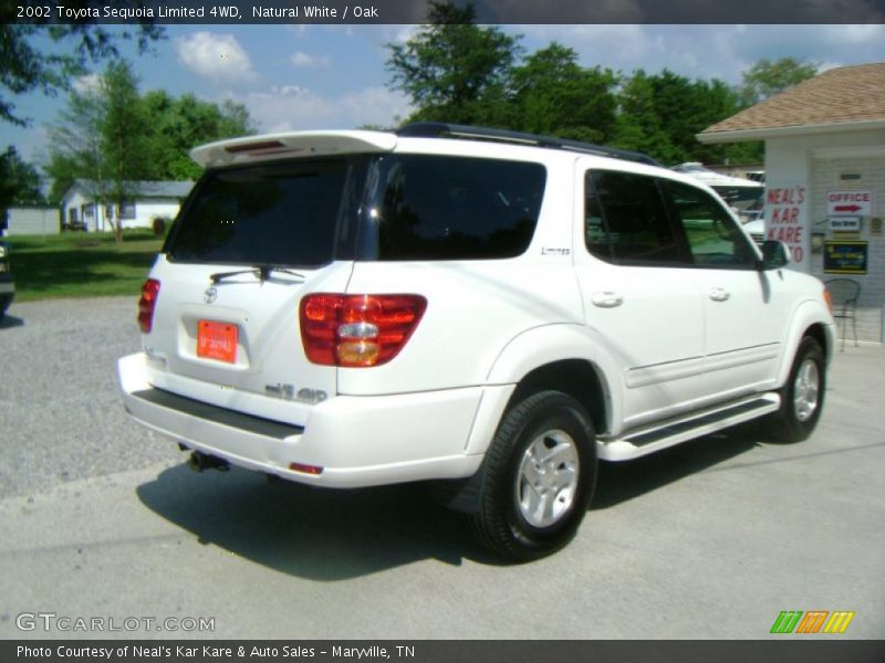 Natural White / Oak 2002 Toyota Sequoia Limited 4WD