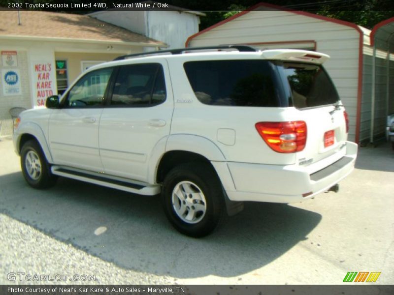 Natural White / Oak 2002 Toyota Sequoia Limited 4WD