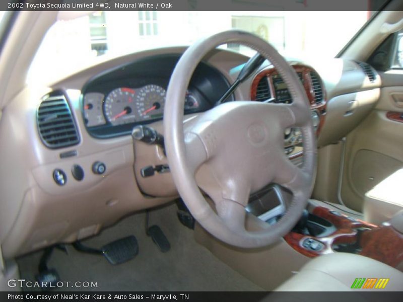 Natural White / Oak 2002 Toyota Sequoia Limited 4WD