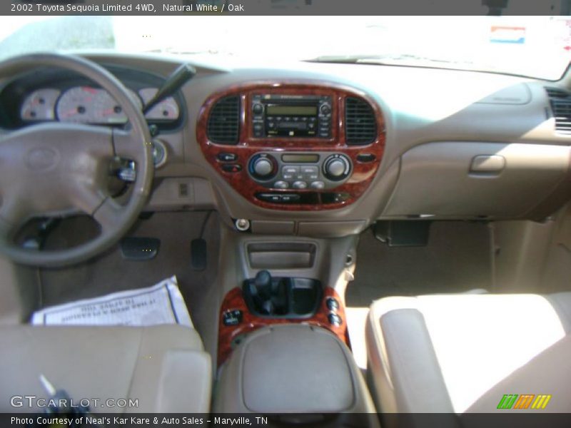 Natural White / Oak 2002 Toyota Sequoia Limited 4WD