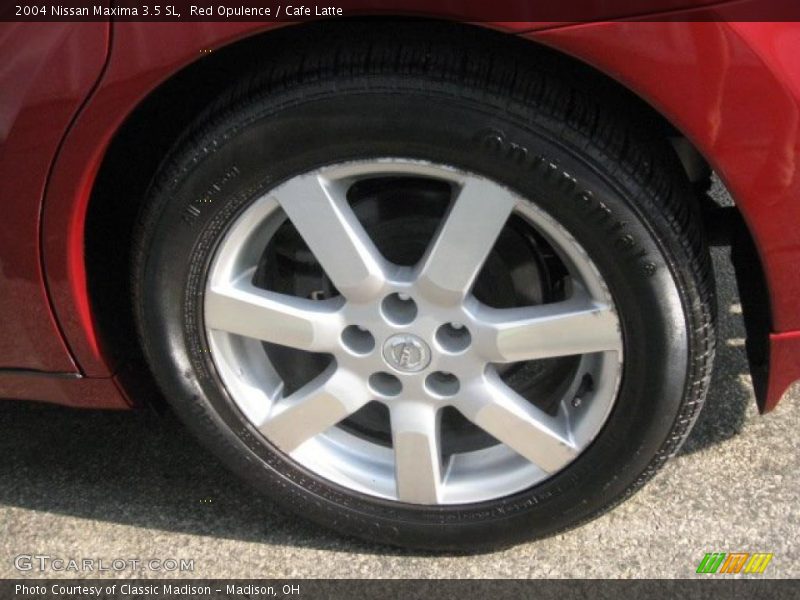 Red Opulence / Cafe Latte 2004 Nissan Maxima 3.5 SL