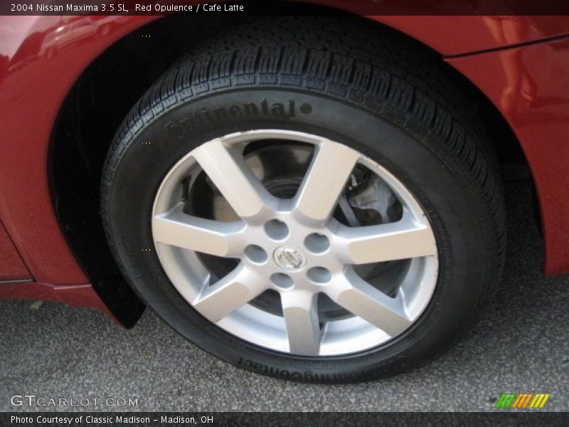 Red Opulence / Cafe Latte 2004 Nissan Maxima 3.5 SL