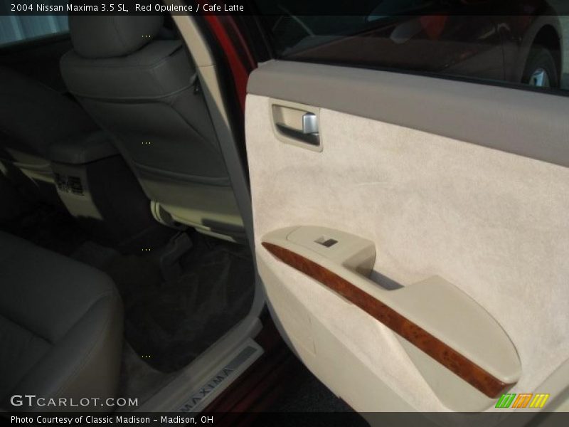Red Opulence / Cafe Latte 2004 Nissan Maxima 3.5 SL