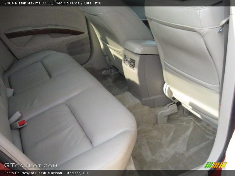 Red Opulence / Cafe Latte 2004 Nissan Maxima 3.5 SL