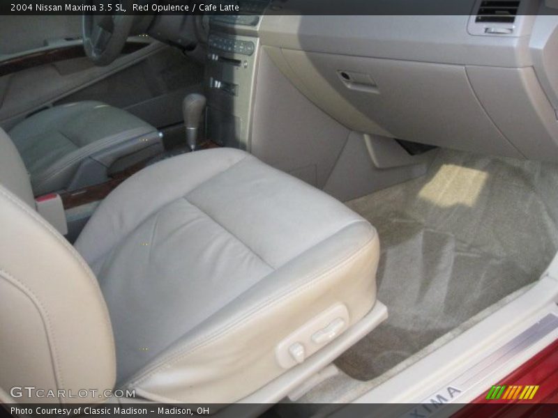 Red Opulence / Cafe Latte 2004 Nissan Maxima 3.5 SL
