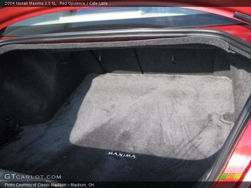 Red Opulence / Cafe Latte 2004 Nissan Maxima 3.5 SL