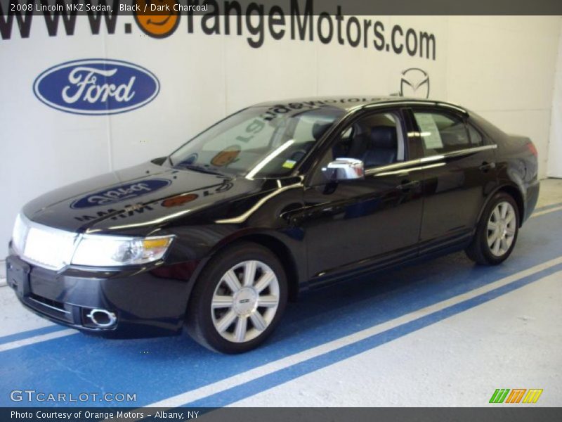 Black / Dark Charcoal 2008 Lincoln MKZ Sedan